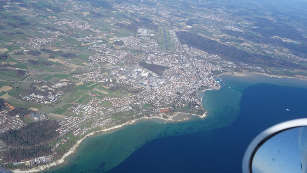 Friedrichshafen with international airport