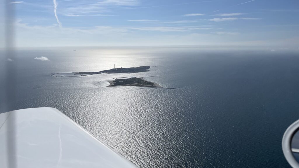 Helgoland island, with related dune island
